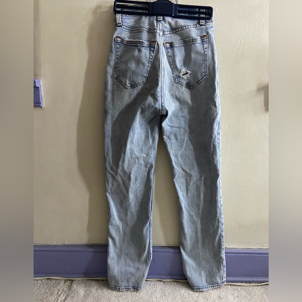 Abercrombie & Fitch Ankle Straight Ultra High Rise Jeans - Picture 7 of 7